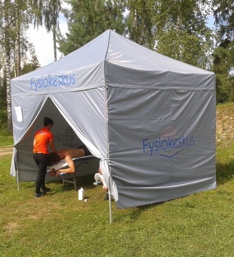 3x3m Fysiokeskus teltta